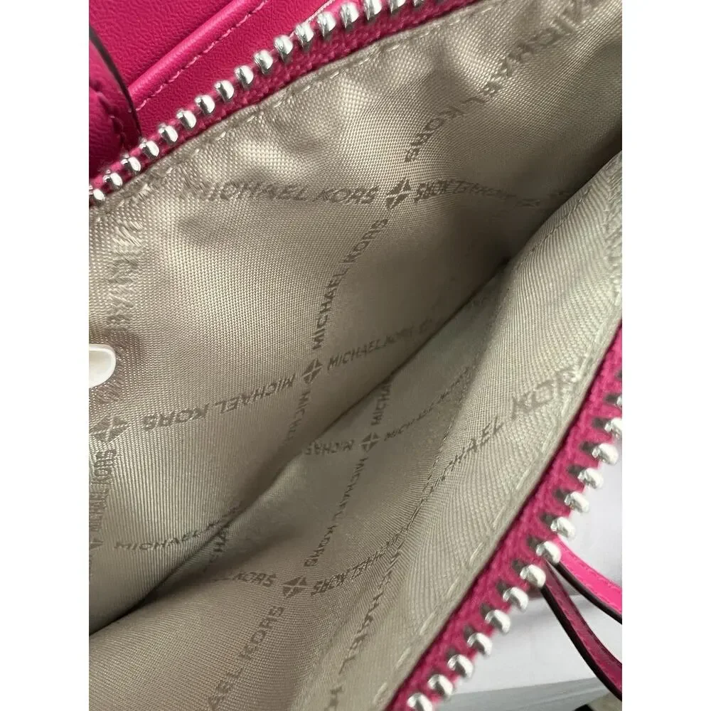 MK Set NWOT Jaycee Ombre Backpack & Jet Set Large Wristlet Dragonfruit Pink $766